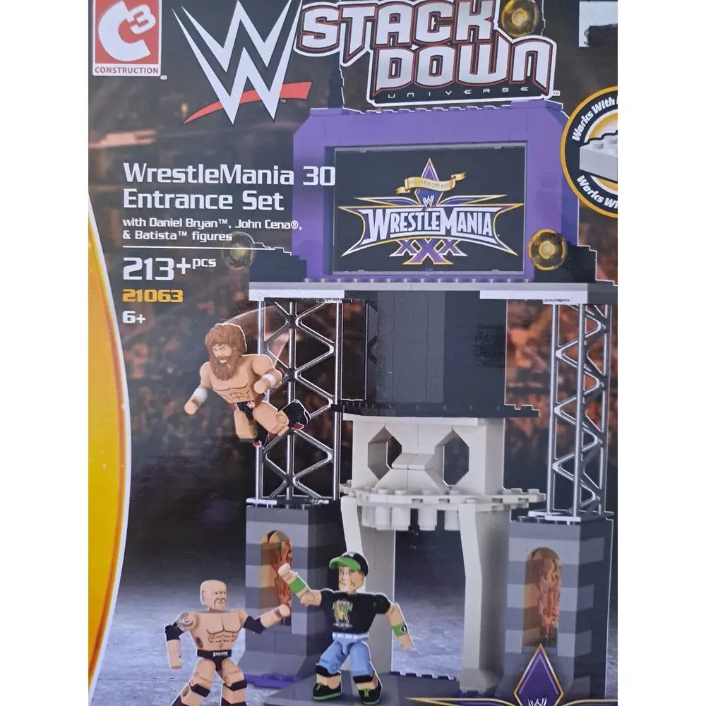 New WWE Stack Down Wrestle Mania 30 Entrance Set‎ 213+  Pcs